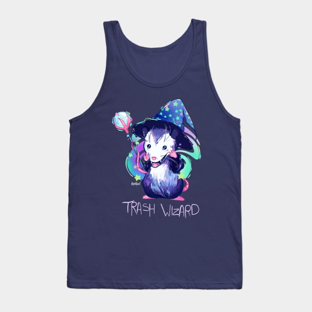 Trash Wizard Tank Top by paintdust